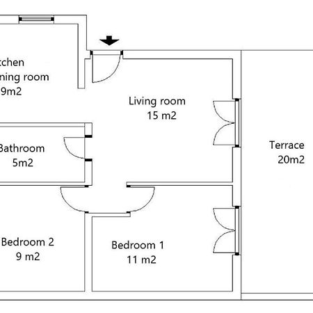 Apartment Blue Pula, New, Family Friendly, Comfortable, Free Parking And Wifi Ngoại thất bức ảnh
